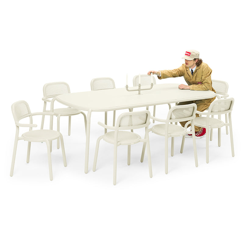 Toni Tablo, masă de dining pentru exterior 160x90 cm